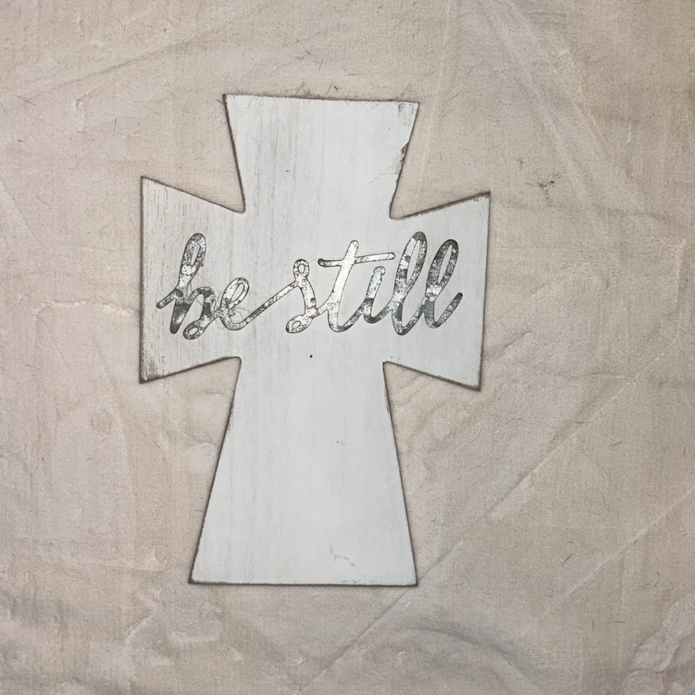 6x9 white cross
